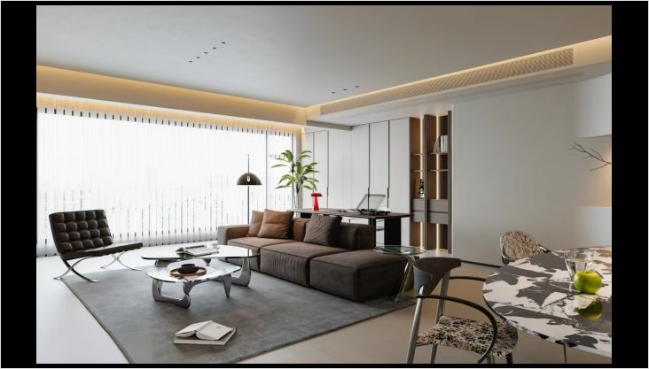 現(xiàn)代客餐廳，極簡質(zhì)感拉滿